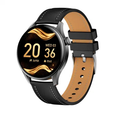 1.32 pouces écran rond 360*360 Wearfit PRO appelant Smartwatch moniteur de fréquence cardiaque sport montre intelligente Bracelet Dw3